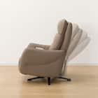 電動リクライニングパーソナルチェア + テーブルセット 本革(一部合成皮革)タイプ (LE01-2 4モーター MO) 23枚目画像