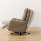 電動リクライニングパーソナルチェア + テーブルセット 本革(一部合成皮革)タイプ (LE01-2 4モーター MO) 24枚目画像