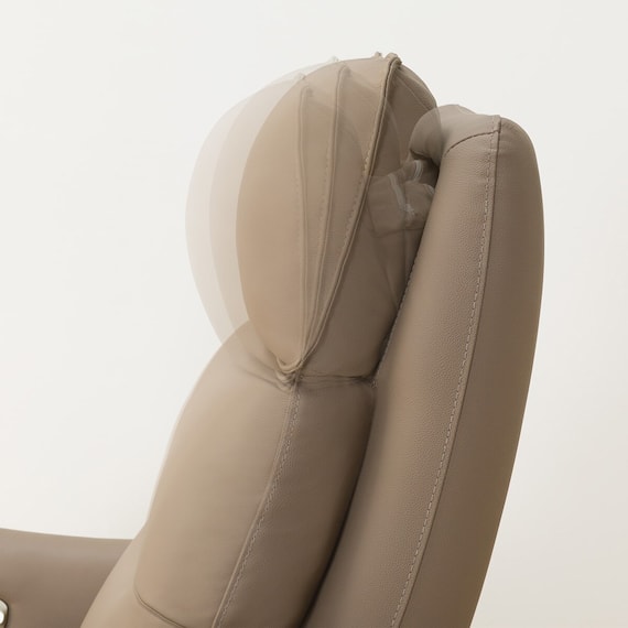 電動リクライニングパーソナルチェア + テーブルセット 本革(一部合成皮革)タイプ (LE01-2 4モーター MO) 32枚目画像