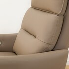 電動リクライニングパーソナルチェア + テーブルセット 本革(一部合成皮革)タイプ (LE01-2 4モーター MO) 34枚目画像