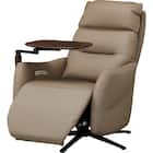 電動リクライニングパーソナルチェア + テーブルセット 本革(一部合成皮革)タイプ (LE01-2 4モーター MO) 38枚目画像