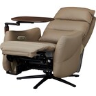 電動リクライニングパーソナルチェア + テーブルセット 本革(一部合成皮革)タイプ (LE01-2 4モーター MO) 39枚目画像