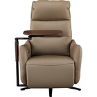 電動リクライニングパーソナルチェア + テーブルセット 本革(一部合成皮革)タイプ (LE01-2 4モーター MO) 40枚目画像