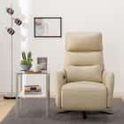 電動リクライニングパーソナルチェア 本革(一部合成皮革)タイプ (LE01-2 2モーター ヒーター&送風 BE) 13枚目画像