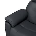 3人掛けテーブル付き電動リクライニングソファ 本革(一部合成皮革)タイプ (LE08ー2 BK) 11枚目画像