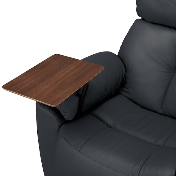 3人掛けテーブル付き電動リクライニングソファ 本革(一部合成皮革)タイプ (LE08ー2 BK) 18枚目画像