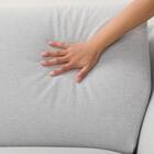 傷・汚れに強い カウチソファ 布張りタイプ (Nポケット BS15 Nシールド 左カウチ LGY) 12枚目画像