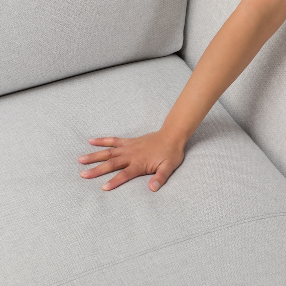 傷・汚れに強い カウチソファ 布張りタイプ (Nポケット BS15 Nシールド 左カウチ LGY) 13枚目画像