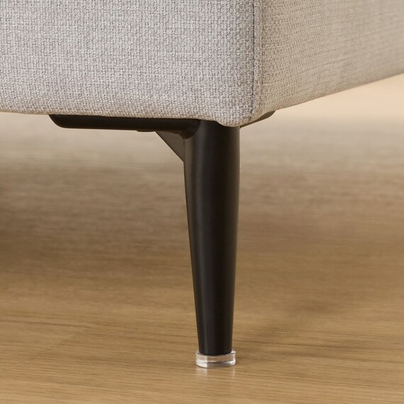 傷・汚れに強い カウチソファ 布張りタイプ (Nポケット BS15 Nシールド 左カウチ LGY) 16枚目画像