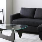 カウチソファ 布張りタイプ (HT 3P BK) 16枚目画像