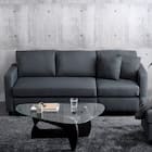 カウチソファ 布張りタイプ (HT 3P CGY) 13枚目画像