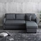 カウチソファ 布張りタイプ (HT 3P CGY) 14枚目画像