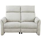 2人掛け電動リクライニングソファ 布張りタイプ (EL03 LGY) 2枚目画像