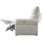 2人掛け電動リクライニングソファ 布張りタイプ (EL03 LGY) 4枚目画像