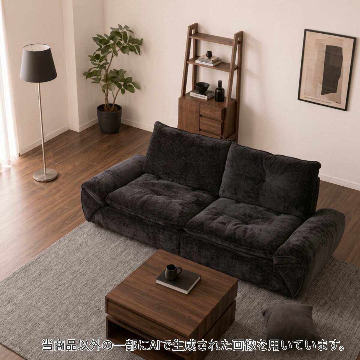 3人掛けソファ 布張りタイプ (FR04 LGY) | ニトリネット【公式】 家具