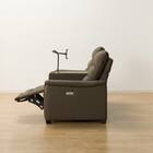 2人掛け電動リクライニングソファ 収納ユニット付き 本革(一部合成皮革)タイプ (Nビリーバ3 BR) 19枚目画像