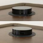 2人掛け電動リクライニングソファ 収納ユニット付き 本革(一部合成皮革)タイプ (Nビリーバ3 BR) 24枚目画像