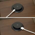 2人掛け電動リクライニングソファ 収納ユニット付き 本革(一部合成皮革)タイプ (Nビリーバ3 BR) 25枚目画像