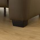 2人掛け電動リクライニングソファ 収納ユニット付き 本革(一部合成皮革)タイプ (Nビリーバ3 BR) 32枚目画像