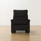 1人掛け電動リクライニングソファ 本革(一部合成皮革)タイプ (Nビリーバ3 BK) 14枚目画像