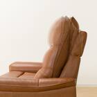 3人掛け全シート電動リクライニングソファ 厚革(一部合成皮革)タイプ (Nビリーバ3 BR) 20枚目画像