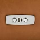 3人掛け全シート電動リクライニングソファ 厚革(一部合成皮革)タイプ (Nビリーバ3 BR) 23枚目画像