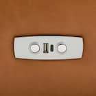 3人掛け全シート電動リクライニングソファ 厚革(一部合成皮革)タイプ (Nビリーバ3 BR) 23枚目画像