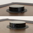 2人掛け電動リクライニングソファ テーブル付き 厚革(一部合成皮革)タイプ (Nビリーバ3 収納付き DGY) 25枚目画像