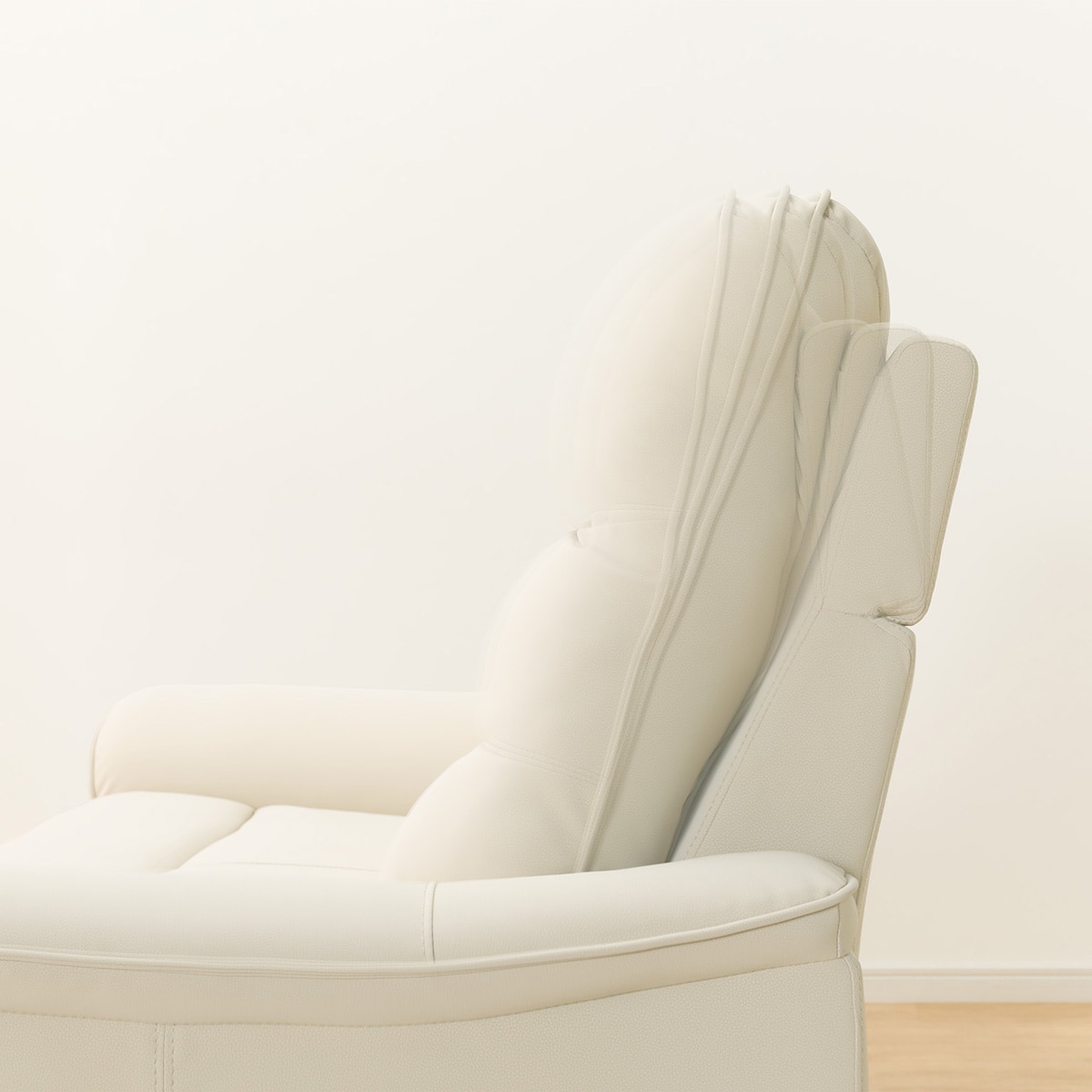 【バブちゃん】Nビリーバ抗ウイルスNシールドBK 傷・汚れに強い合成皮革 2人掛け 電動リクライニングソファ (Nビリーバ