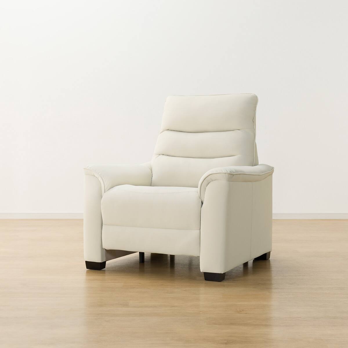 傷・汚れに強い 1人掛け電動リクライニングソファ 合皮タイプ (N