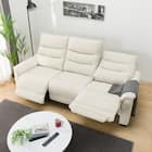 傷・汚れに強い 3人掛け全シート電動リクライニングソファ 合皮タイプ (Nビリーバ3 Nシールド IV) 14枚目画像