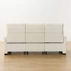 傷・汚れに強い 3人掛け全シート電動リクライニングソファ 合皮タイプ (Nビリーバ3 Nシールド IV) 16枚目画像