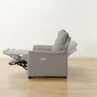 傷・汚れに強い 2人掛け電動リクライニングソファ 合皮タイプ (Nビリーバ3 Nシールド GY) 17枚目画像