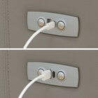 傷・汚れに強い 2人掛け電動リクライニングソファ 合皮タイプ (Nビリーバ3 Nシールド GY) 20枚目画像