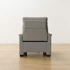 傷・汚れに強い 1人掛け電動リクライニングソファ 合皮タイプ (Nビリーバ3 Nシールド GY) 14枚目画像