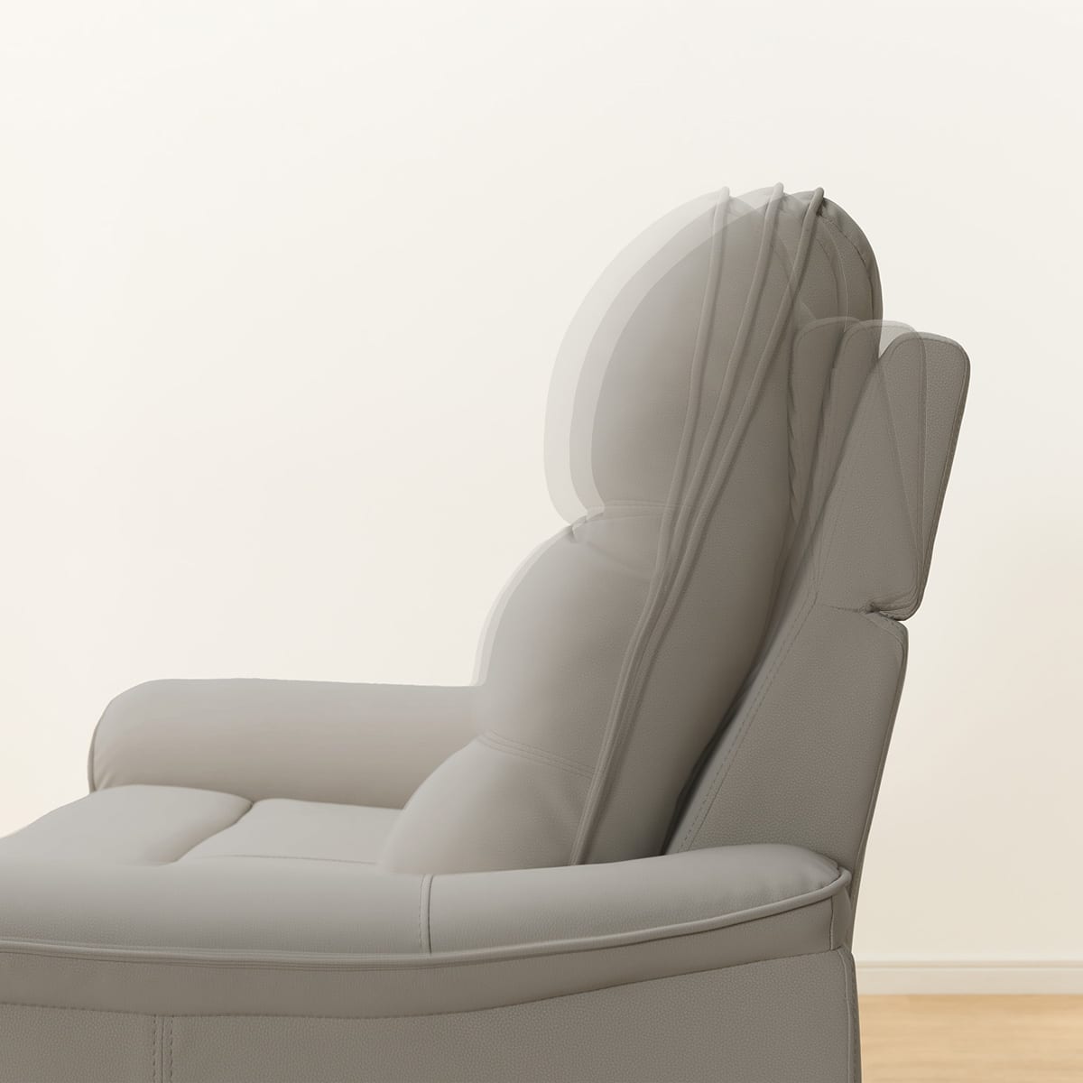 傷・汚れに強い 2人掛け電動リクライニングソファ 収納ユニット付き 合