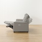 傷・汚れに強い 3人掛け全シート電動リクライニングソファ 合皮タイプ (Nビリーバ3 Nシールド GY) 19枚目画像