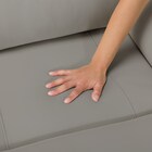 傷・汚れに強い 3人掛け全シート電動リクライニングソファ 合皮タイプ (Nビリーバ3 Nシールド GY) 26枚目画像