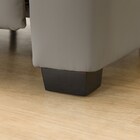 傷・汚れに強い 3人掛け全シート電動リクライニングソファ 合皮タイプ (Nビリーバ3 Nシールド GY) 27枚目画像