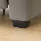 傷・汚れに強い 3人掛け電動リクライニングソファ テーブル付き 合皮タイプ (Nビリーバ3 Nシールド ヒーター付き GY) 19枚目画像