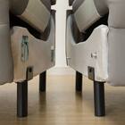 傷・汚れに強い 3人掛け電動リクライニングソファ テーブル付き 合皮タイプ (Nビリーバ3 Nシールド ヒーター付き GY) 20枚目画像