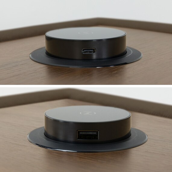 2人掛け電動リクライニングソファ 収納ユニット付き 布張りタイプ(Nビリーバ3 マイクロF BR) 23枚目画像