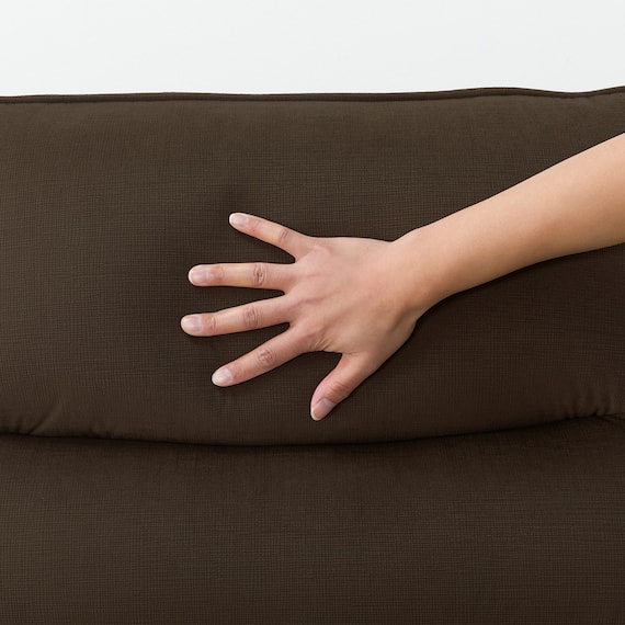 2人掛け電動リクライニングソファ 収納ユニット付き 布張りタイプ(Nビリーバ3 マイクロF BR) 29枚目画像