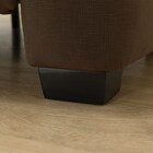 2人掛け電動リクライニングソファ 収納ユニット付き 布張りタイプ(Nビリーバ3 マイクロF BR) 31枚目画像