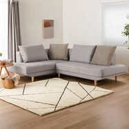 布張りコーナーソファ(リック)【島忠ホームズ商品】