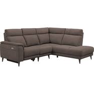 コーナー電動リクライニングソファ 布張りタイプ (LB07)