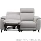 2人掛け 電動リクライニングソファ 布張りタイプ(LB07 DGY) 4枚目画像