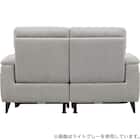 2人掛け 電動リクライニングソファ 布張りタイプ(LB07 DGY) 6枚目画像