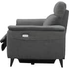 2人掛け 電動リクライニングソファ 布張りタイプ(LB07 DGY) 7枚目画像