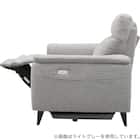 2人掛け 電動リクライニングソファ 布張りタイプ(LB07 DGY) 9枚目画像
